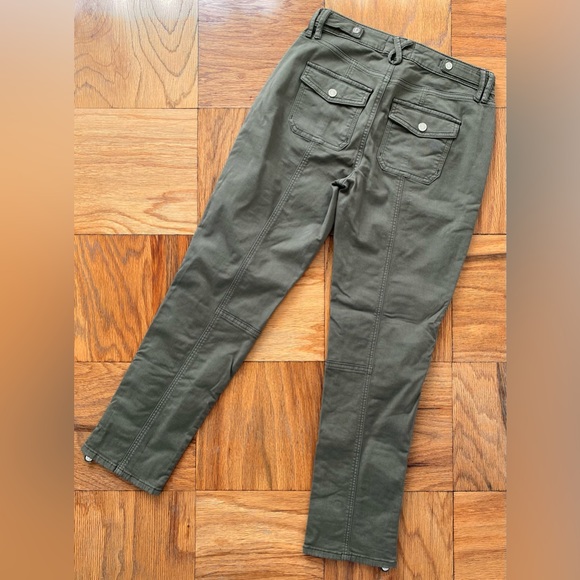 WHBM Mid Rise Adjustable Crop Pant Size 00 - Picture 3 of 4